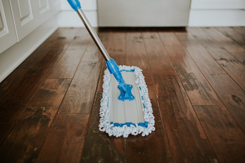 Zflow Ventures Zflow 18" Microfiber Dust Mop Pads 2-Pack - Premium Commercial Grade Washable Pads (18", Blue) - Image 5